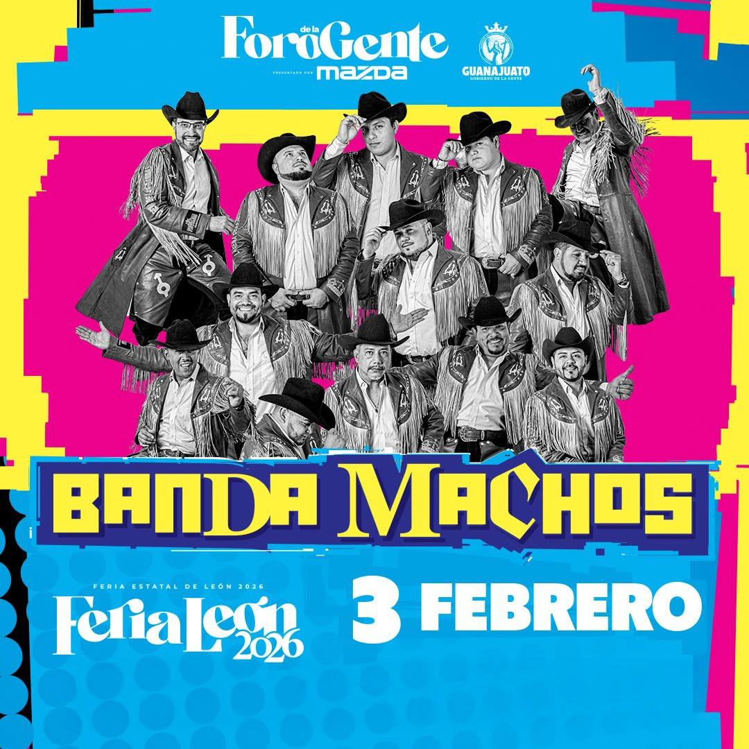 Boletos Banda Machos Palenque Feria de León 2026