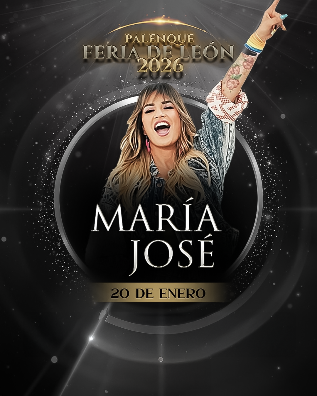 Boletos María José Palenque Feria de León 2026