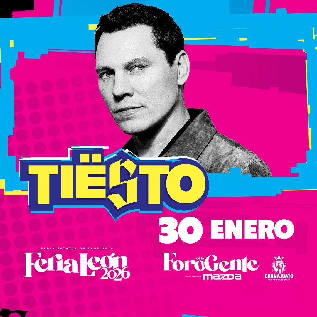 Boletos Tiesto Palenque Feria de León 2026